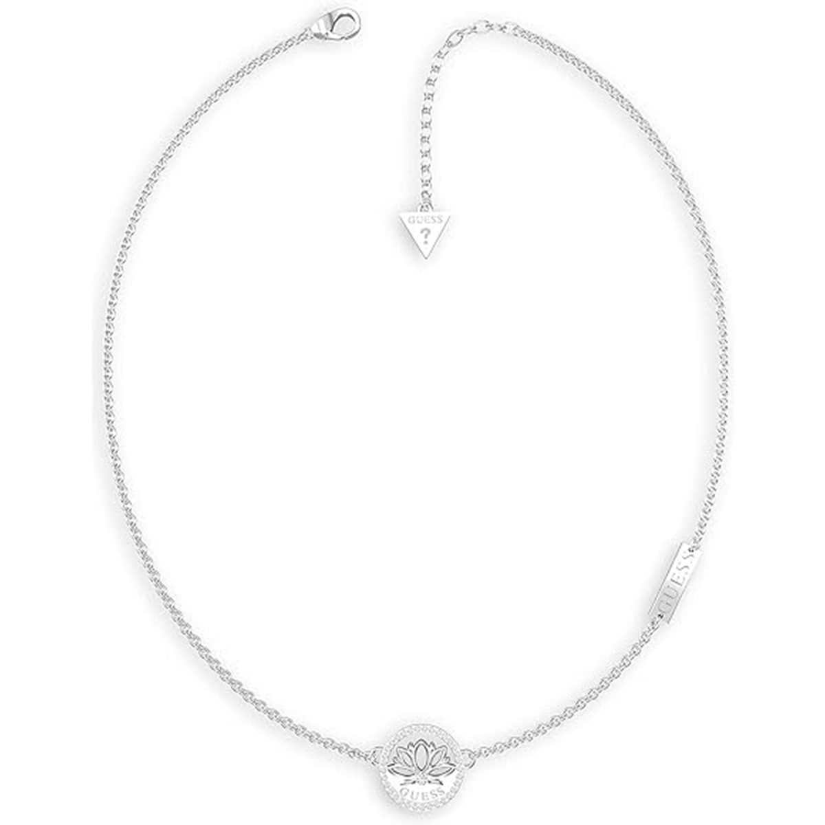 COLLIER GUESS FEMME SIMPLE ACIER ARGENT